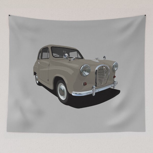 Item preview, Austin A35 - Dove Grey designed and sold by knappidesign.