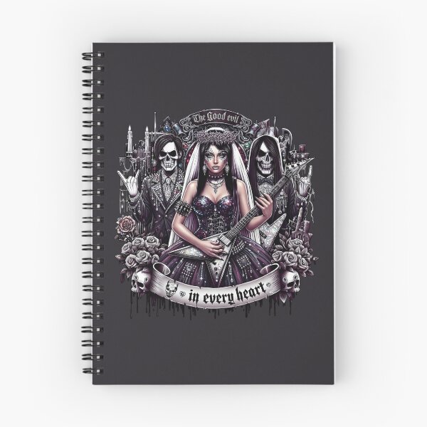 Item preview, Glam Bride Flying Guitar Band designed and sold by Voodoo Store Paranormal Collections.