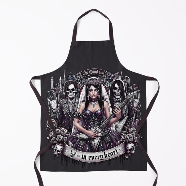 Item preview, Glam Bride Flying Guitar Band designed and sold by Voodoo Store Paranormal Collections.