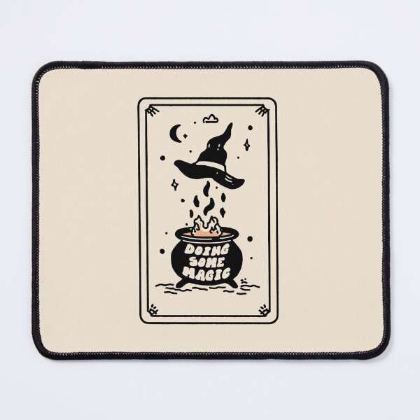 Item preview, Doing Some Magic: Witch Cauldron Tarot Halloween Art designed and sold by oneofthesedayys.