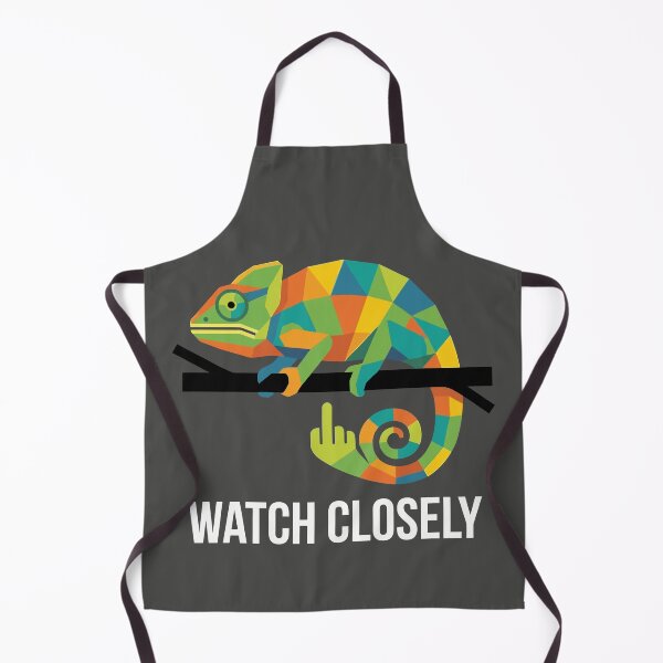 Item preview, Geometric Mosaic Chameleon Watch Closely Sarcastic Reptile designed and sold by Amir Faysal.