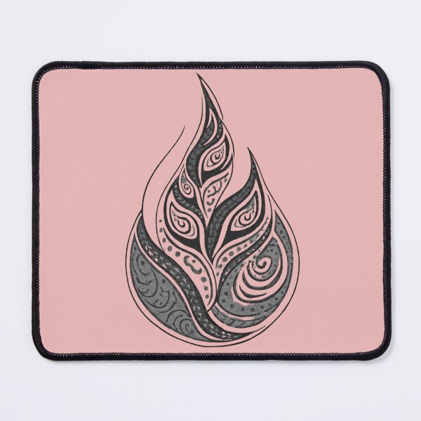 Item preview, Fire Spirit - Ornate Symbolic Flame Graphic designed and sold by Pace & Layer.