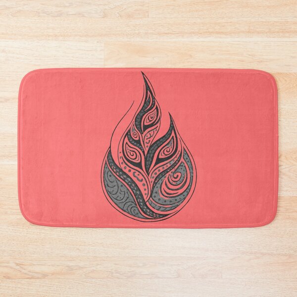 Item preview, Fire Spirit - Ornate Symbolic Flame Graphic designed and sold by Pace & Layer.