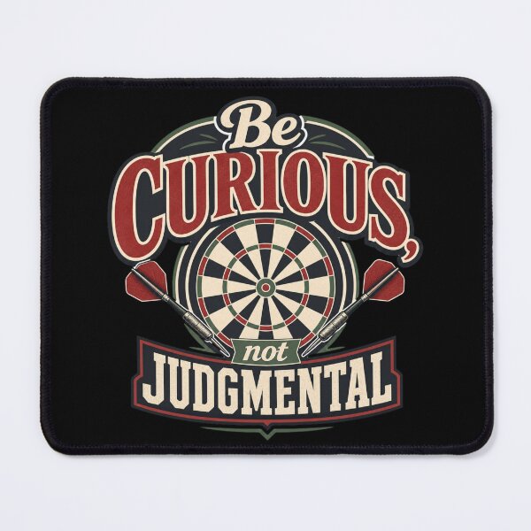 Item preview, Be curious, not judgmental designed and sold by Olena Du.