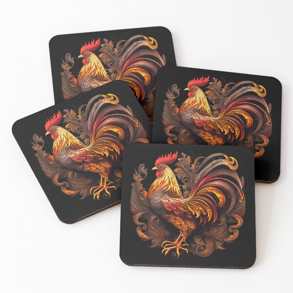 Item preview, Fire Rooster designed and sold by Johnny Furlotte.