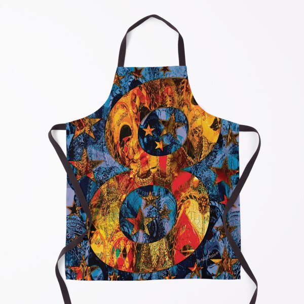 Item preview, Abstract Number 8 Venetian Carnival Masquerade Artwork designed and sold by NornAxiom.