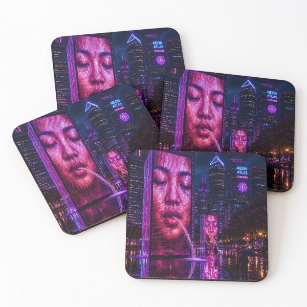 Item preview, Chicago 2150 | Windy City | Neon Atlas designed and sold by NSAstore.