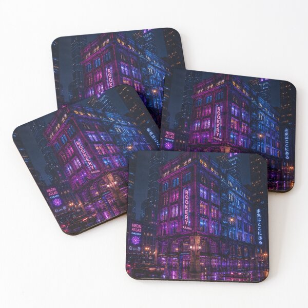 Item preview, Chicago 2150 | Windy City | Neon Atlas designed and sold by NSAstore.