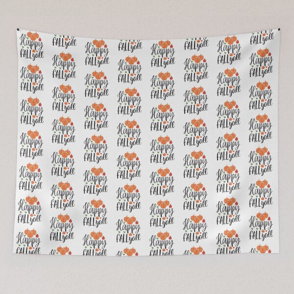 Item preview, Happy Fall Yall Autumn Vibes Cute Thanksgiving Design designed and sold by FuzionRaptor.