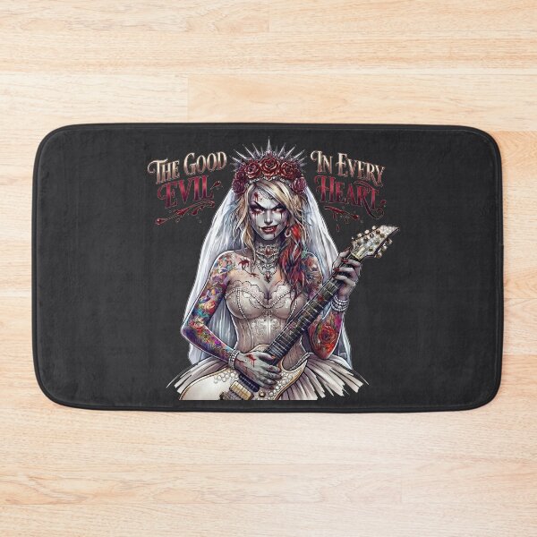 Item preview, Bloody Zombie Bride Electric Guitar designed and sold by Voodoo Store Paranormal Collections.