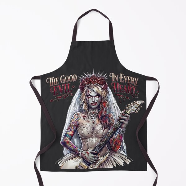 Item preview, Bloody Zombie Bride Electric Guitar designed and sold by Voodoo Store Paranormal Collections.