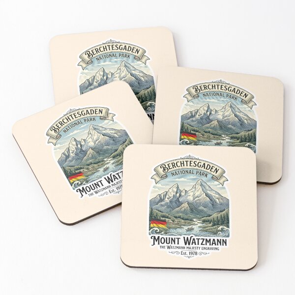 Item preview, Watzmann Mountain Ukiyo-e designed and sold by EvergreenPark - Tee Studio.