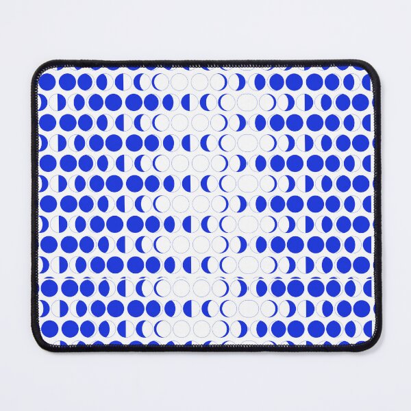 Item preview, Blue Moon Phase Pattern | Modern Geometric Seamless Design designed and sold by Creatory.studio.