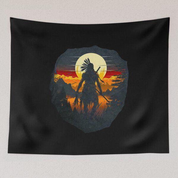 Item preview, Native American Chief Tribes Culture Sacred Sioux NA  designed and sold by Gbriel3.