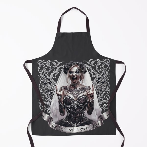 Item preview, Gothic Screaming Bride Corset Wings designed and sold by Voodoo Store Paranormal Collections.