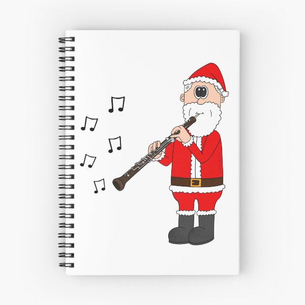 Item preview, Santa Playing Oboe, Christmas Oboist Woodwind Musician designed and sold by doodlerob.