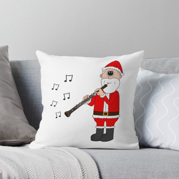Item preview, Santa Playing Oboe, Christmas Oboist Woodwind Musician designed and sold by doodlerob.