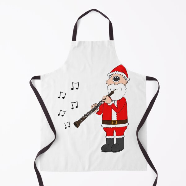 Item preview, Santa Playing Oboe, Christmas Oboist Woodwind Musician designed and sold by doodlerob.