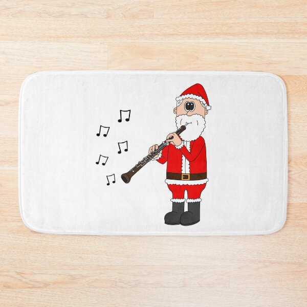 Item preview, Santa Playing Oboe, Christmas Oboist Woodwind Musician designed and sold by doodlerob.