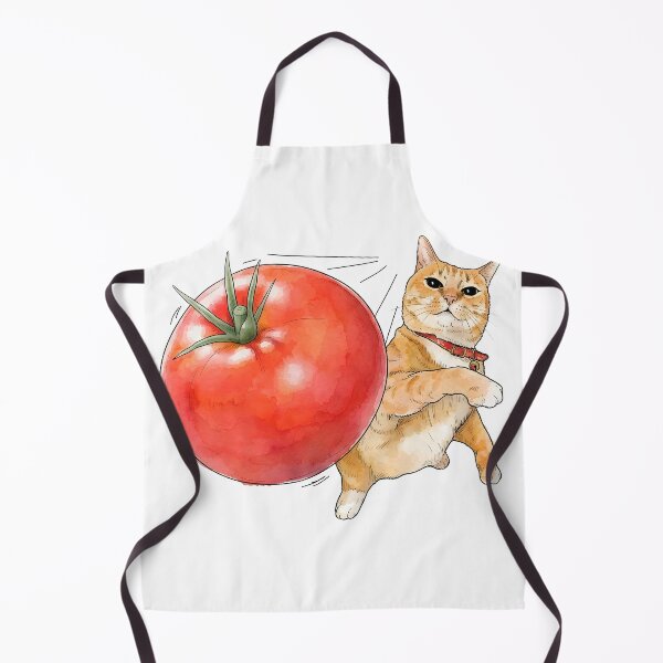Item preview, Cat Throwing a Tomato MEME designed and sold by Sommer Studio Designs.