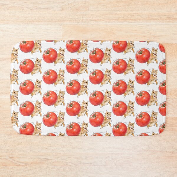 Item preview, Cat Throwing a Tomato MEME designed and sold by Sommer Studio Designs.