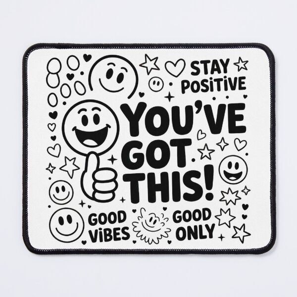 Item preview, Stay Positive, You've Got This! Good Vibes, Good Only designed and sold by 123ks.