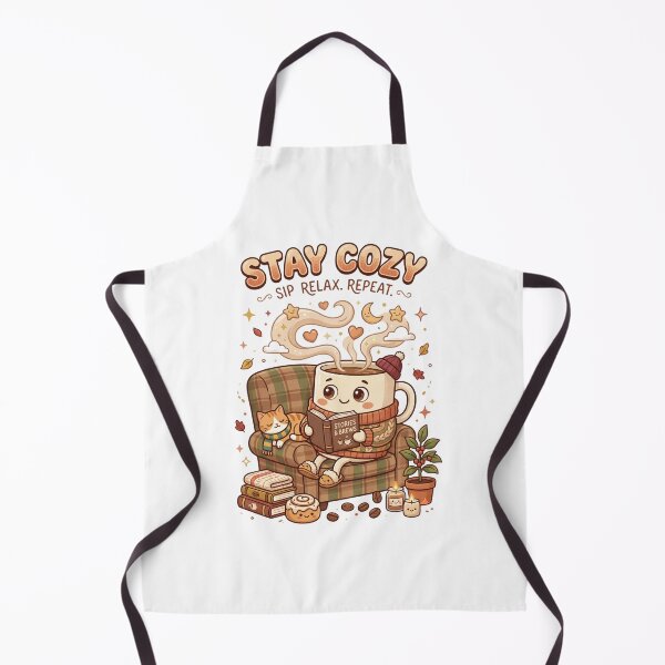 Item preview, Stay Cozy | Cute Coffee Lover T-Shirt | Cozy Reading Coffee Mug Graphic | Café Lifestyle Design designed and sold by SAJ Design Studio.