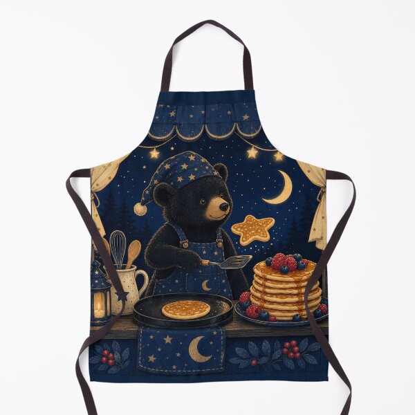 Item preview, Midnight Pancake Bear Stand designed and sold by PixelToPress.