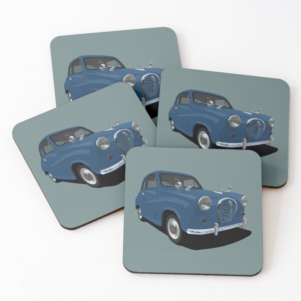 Item preview, Austin A35 - Riviera Blue designed and sold by knappidesign.