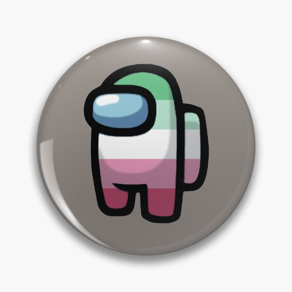 Item preview, among us crewmate - abrosexual pride designed and sold by noob publishing.