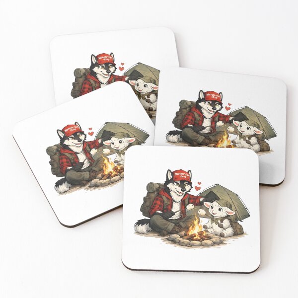 Item preview, Cozy Campfire Companions designed and sold by Mangurrian Shop.