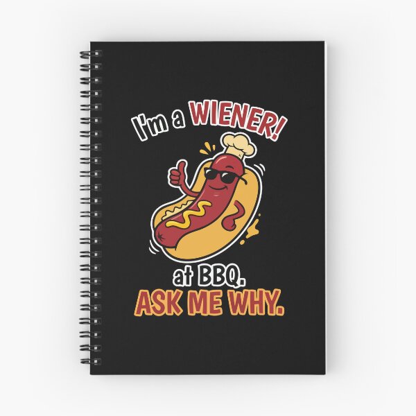 Item preview, I'm A Wiener At BBQ Ask Me Why Funny Hotdog designed and sold by Amir Faysal.