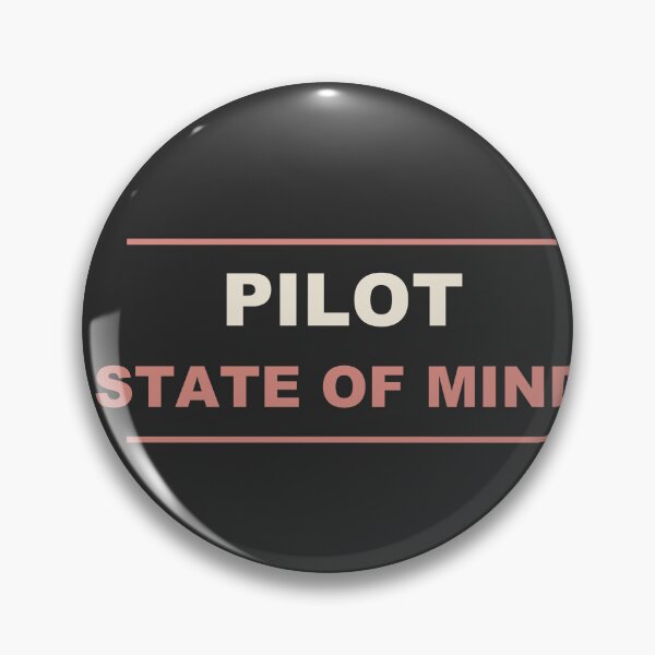 Item preview, Pilot State Of Mind - Pilot designed and sold by RetroThreadWorks.