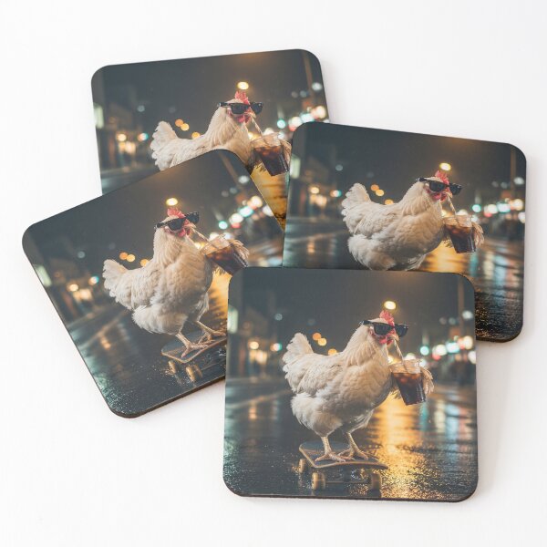 Item preview, Iced Coffee Hen Funny Coffee lover designed and sold by J-Style-Design.
