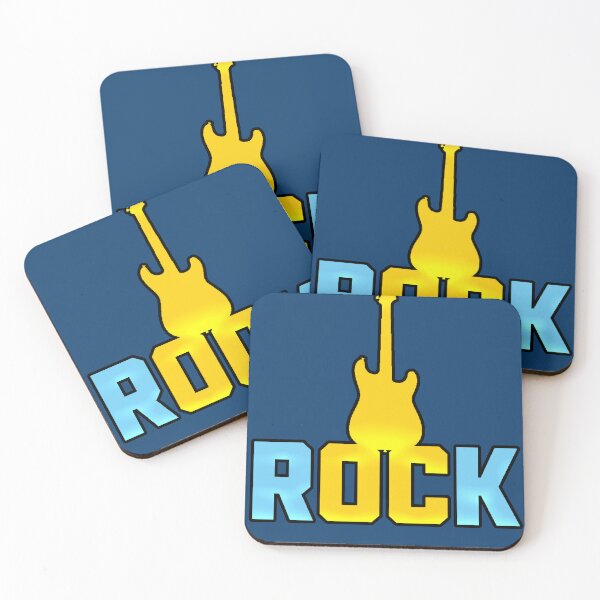 Item preview, ROCK | Electric Guitar Silhouette Minimalist Rock Design designed and sold by AstronautMerch.