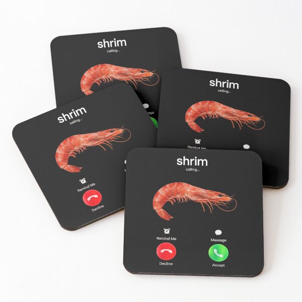 Item preview, shrimp calling designed and sold by itswallcraft.