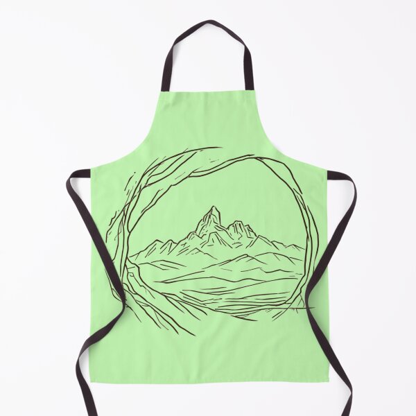 Item preview, Earth Spirit - Ancient Mountain Peak Line Art designed and sold by Pace & Layer.