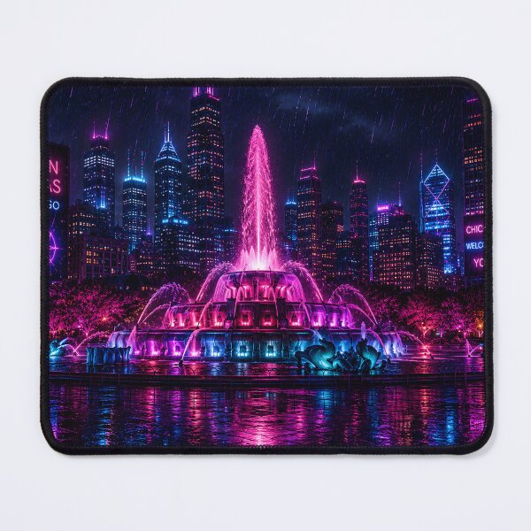 Item preview, Chicago 2150 | Windy City | Neon Atlas designed and sold by NSAstore.