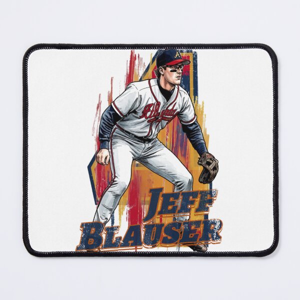Item preview, Jeff Blauser Retro 90s Vintage Bootleg Style Baseball designed and sold by Thogan0416.