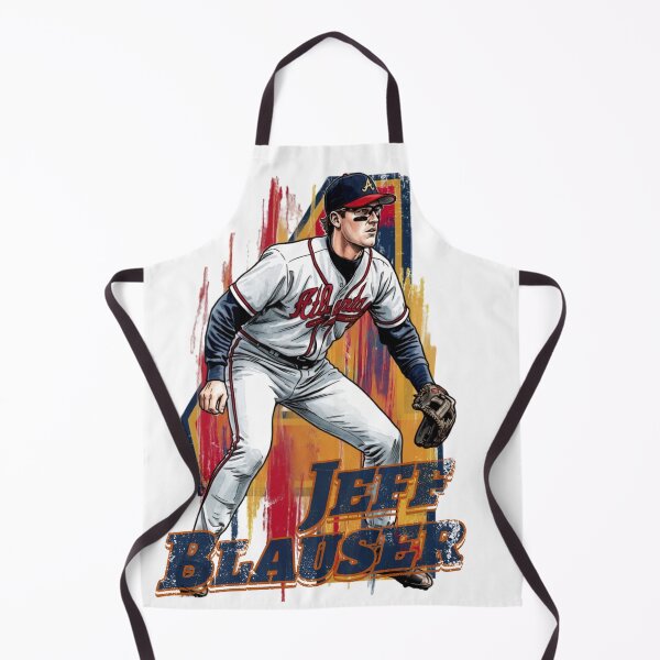 Item preview, Jeff Blauser Retro 90s Vintage Bootleg Style Baseball designed and sold by Thogan0416.