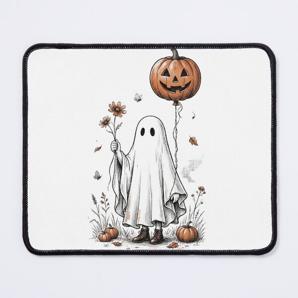 Item preview, Cute Ghost Pumpkin Balloon Flower designed and sold by Roy & Tiffany.