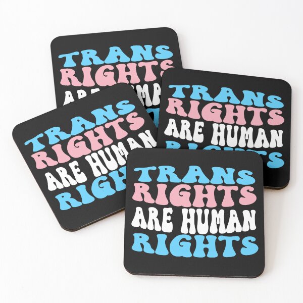 Item preview, Trans Rights are Human Rights Groovy designed and sold by coffeepolicy.