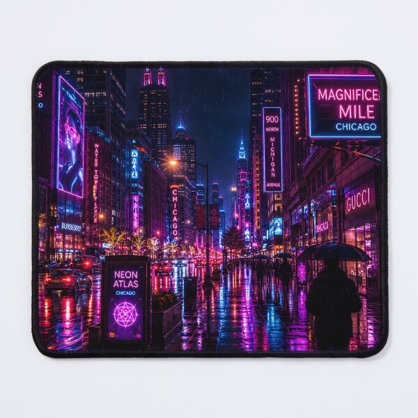 Item preview, Chicago 2150 | Windy City | Neon Atlas designed and sold by NSAstore.