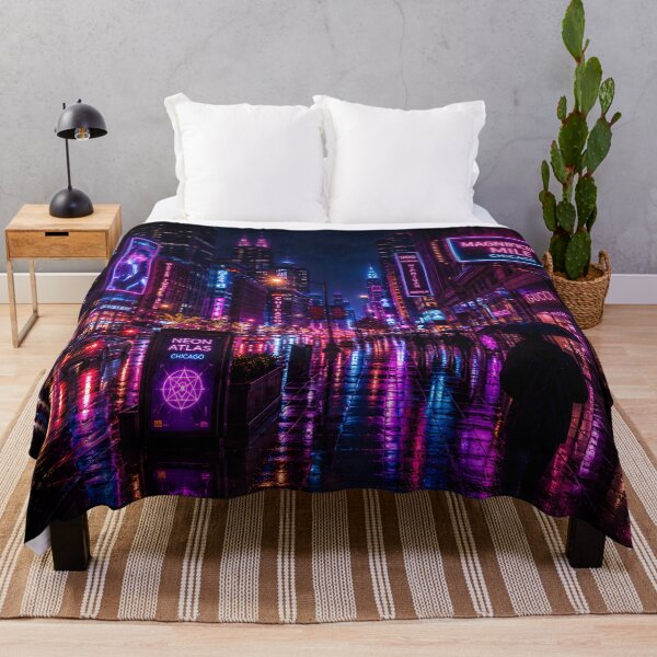 Item preview, Chicago 2150 | Windy City | Neon Atlas designed and sold by NSAstore.