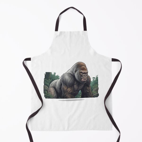 Item preview, Powerful Silverback Gorilla Jungle Tee designed and sold by TripleVertex-1.