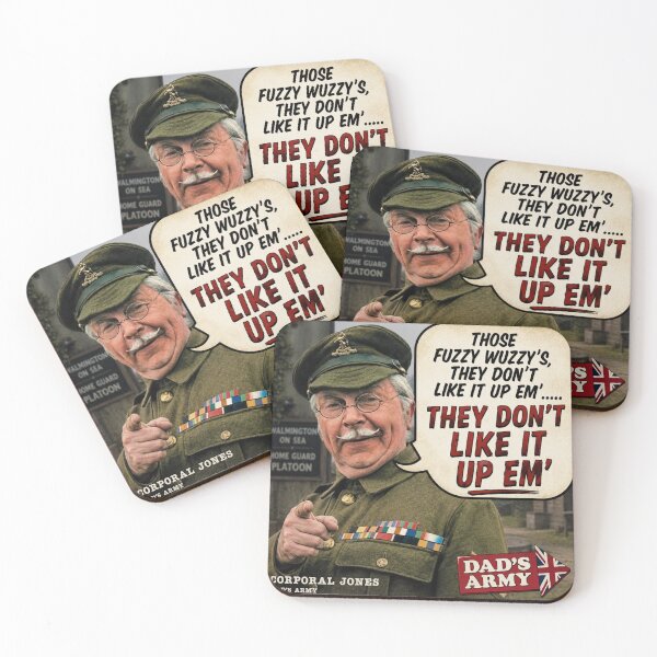 Item preview, Corporal Jones - They don't like it up em' designed and sold by Legendary-Icons.