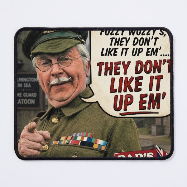 Item preview, Corporal Jones - They don't like it up em' designed and sold by Legendary-Icons.