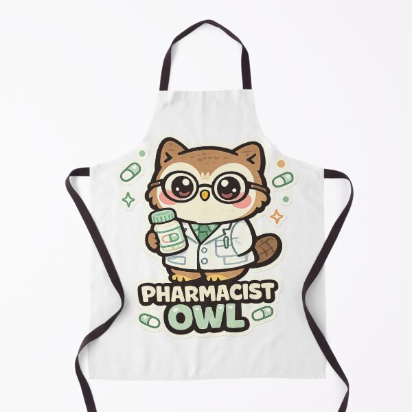 Item preview, Pharmacist Owl Cute Kawaii Pill Bottle – Pharmacy Gift Pharmacist Student designed and sold by SanaCreation13.