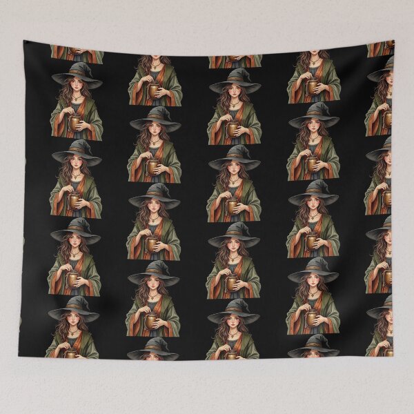 Item preview, Halloween Witch Magic Halloween Art designed and sold by Aousome.
