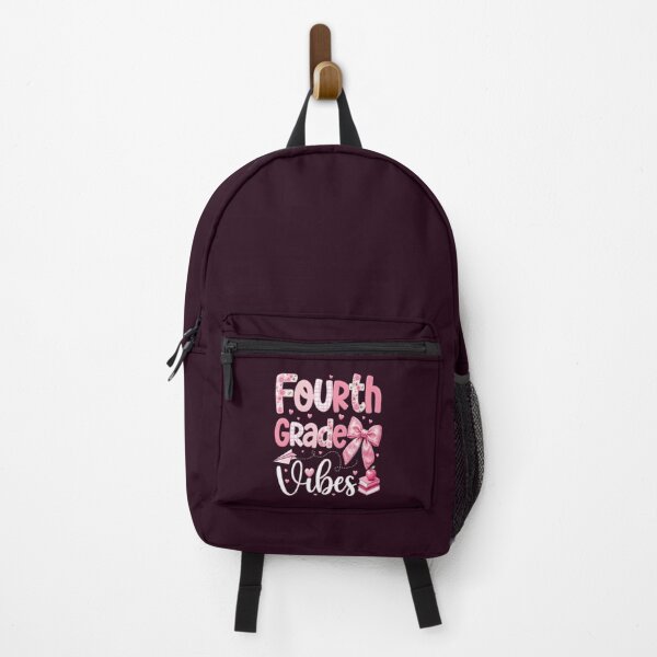 Item preview, 4th Grade Vibes Cute Pink Coquette Bow Back to School Fourth Grade girl design designed and sold by KamalaDesign.